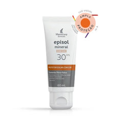 Protetor Solar Episol Color Mineral  FPS 30 - Com Cor - 60 mL