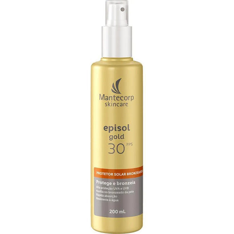 Protetor Solar Episol Gold Bronzeador  FPS 30 - 200 mL