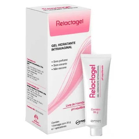 Gel Hidratante Relactagel Intravaginal 35G + 7 Aplicadores