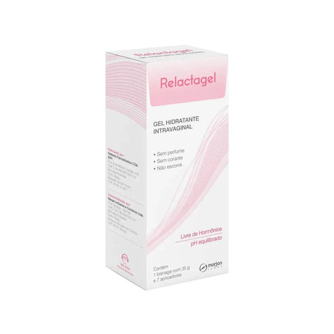 Gel Hidratante Relactagel Intravaginal 35G + 7 Aplicadores