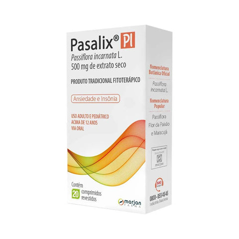 Pasalix PI  500mg - 20 Unidades - Comprimido