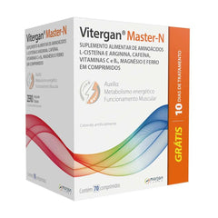 Polivitamínico Vitergan Master N  70 Unidades - Comprimido
