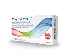 Polivitamínico Vitergan Zinco D  30 Unidades - Comprimido