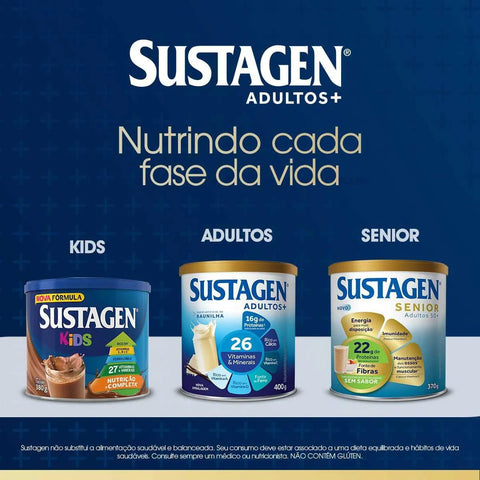 Sustagen Adultos+  Sabor Chocolate - 900 g