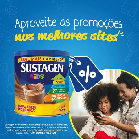 Sustagen Kids  Sabor Chocolate - 900 g