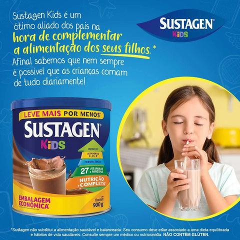 Sustagen Kids  Sabor Chocolate - 900 g