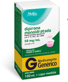 Dipirona Monoidratada (Medley)  50mg/mL - 100 mL - Solução
