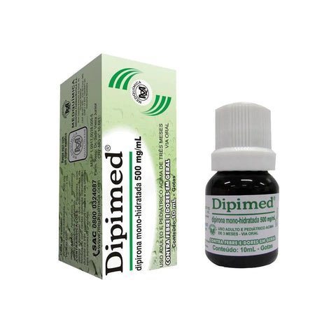 Dipimed  500mg/mL - 10 mL - Solução