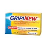Gripinew  250mg + 30mg + 250mg + 2mg - 20 Unidades - Comprimido