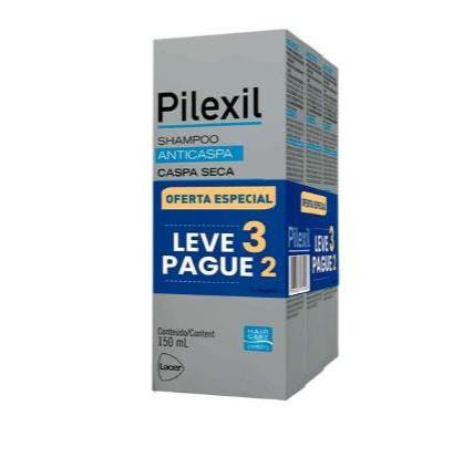 Shampoo Pilexil Anticaspa Seca 150ml L3p2