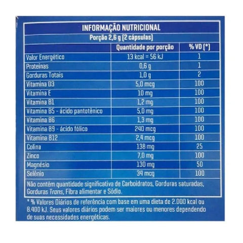 Polivitamínico Quelatus Mind  60 Unidades - Cápsula (A1)