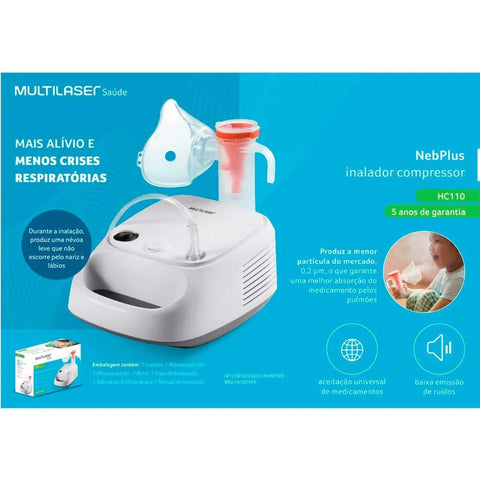 Inalador Compressor Hc110