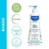 Gel de Banho Mustela Bebê Suave Corpo e Cabelo 500ml