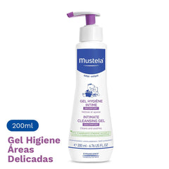 Gel de Higiene Íntima Infantil Mustela Bebê Com 200ml