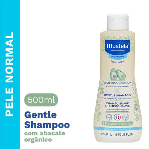 Shampoo Infantil Mustela Bebê Com 500ml