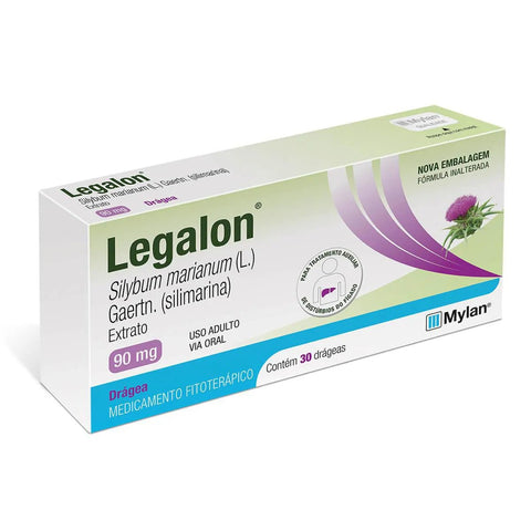 Legalon  90mg - 30 Unidades - Comprimido