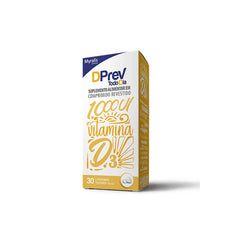 Vitamina D Dprev Todo Dia  1.000UI - 30 Unidades - Comprimido (A1)