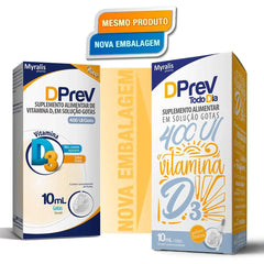 Vitamina D Dprev Todo Dia  400UI - 10 mL - Gotas