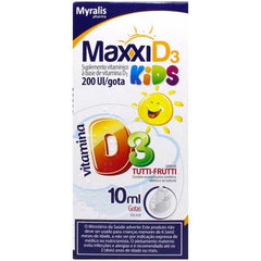 Vitamina D Maxxi D3 Kids  1000mcg - 10 mL - Gotas