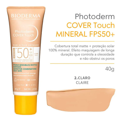 Photoderm Cover Touch 50 Cla 40G