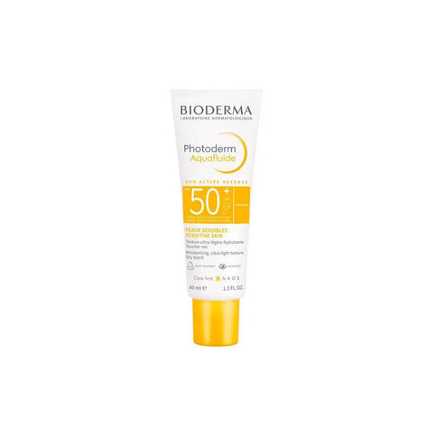 Protetor Solar Facial Bioderma Photoderm Aquafluide  FPS 50 - 40 mL