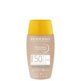 Protetor Solar Facial Bioderma Photoderm Nude Touch  Dourado - FPS 50 - 40 mL