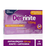 Desrinite  120mg - 10 Unidades - Comprimido