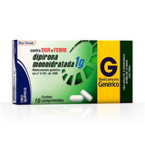 Dipirona Monoidratada (Neo Química)  1g - 10 Unidades - Comprimido