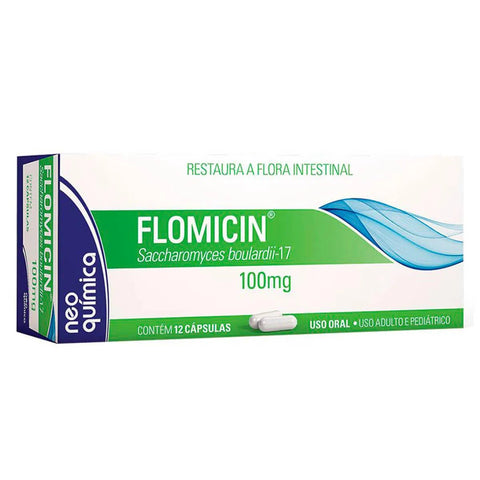 Flomicin  100mg - 12 Unidades - Cápsula