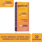 Gastrol  185mg + 231,5mg + 178mg - 20 Unidades - Pastilha