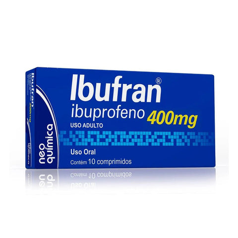 Ibufran  400mg - 10 Unidades - Comprimido