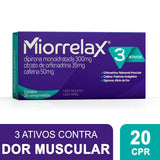 Miorrelax  300mg + 50mg + 35mg - 20 Unidades - Comprimido