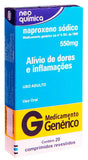Naproxeno (Neo Química)  550mg - 20 Unidades - Comprimido
