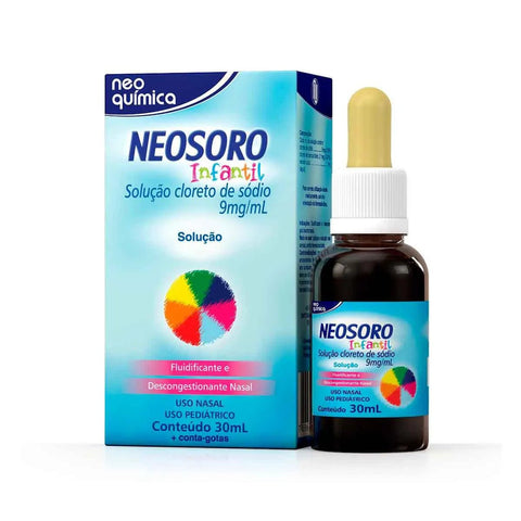 Neosoro Infantil  9mg/mL + 0,1mg/mL - 30 mL - Solução