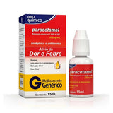Paracetamol (Neo Química)  200mg/mL - 15 mL - Solução
