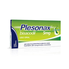 Plesonax  5mg - 20 Unidades - Comprimido
