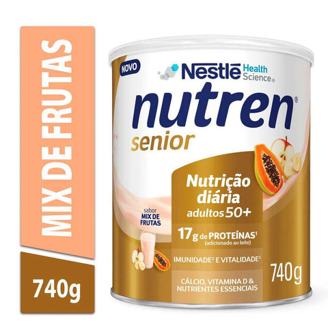 Complemento Alimentar Nutren Senior Mix de Frutas 740g