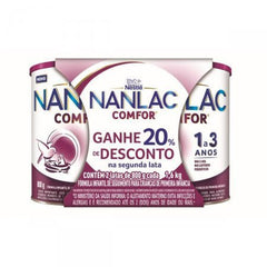 Fórmula Infantil Nanlac Comfor  1 a 3 - 2 x 800 g