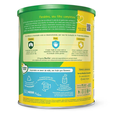 Fórmula Infantil Ninho Fases Prebio  3+ - 800 g