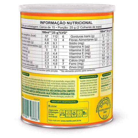 Fórmula Infantil Ninho Forti+  Zero Lactose - 380 g