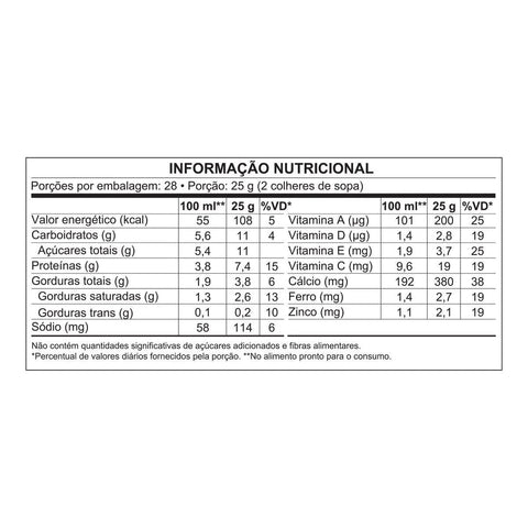 Leite Em Pó Ninho Adulto Semidesnatado 700g