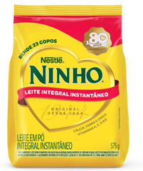 Leite em Pó Ninho Integral Instantaneo Sachês 575g