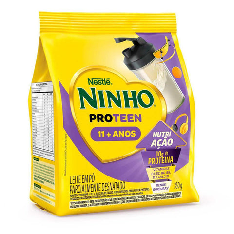 Leite Em Pó Ninho Pro Teen Parcialmente Desnatado 11+ Anos 350g
