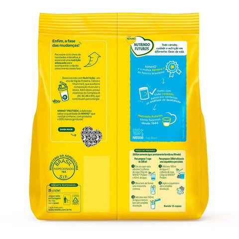 Leite Em Pó Ninho Pro Teen Parcialmente Desnatado 11+ Anos 350g