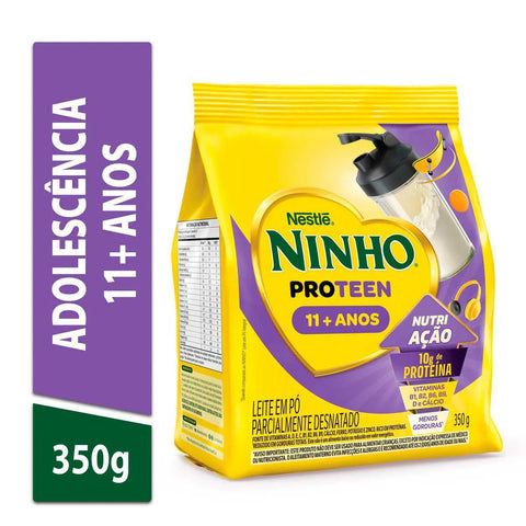 Leite Em Pó Ninho Pro Teen Parcialmente Desnatado 11+ Anos 350g