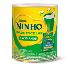 Leite Em Pó Semidesnatado Ninho Idade Escolar 4 A 10 Anos 750g
