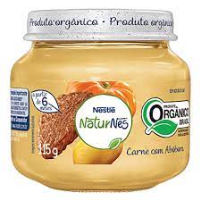 Naturnes Pote Papinha Organico Carne Com Abobora 115G