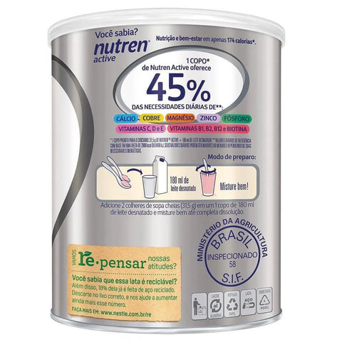 Nutren Active  Morango - 400 g