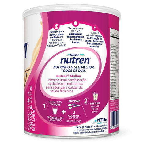 Nutren Beauty  Baunilha - 400 g