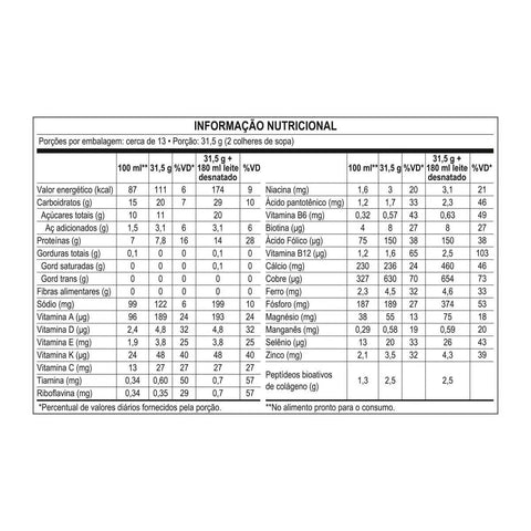 Nutren Beauty  Baunilha - 400 g